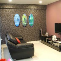 Картины на спиле дерева